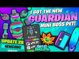 Unlock eggs by fighting the enemies in the game world, then place them in your nest, feed them and hatch the list of codes below for pet swarm simulator will let you claim useful rewards in the game. Steam Community Video Got New Mini Guardian Boss Pet Boss Chest Friend Tp All Codes Roblox Ghost Simulator Update 28