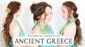 Historical Hair Recreating Authentic Hairstyles From Ancient Greece Youtube