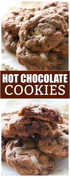 Hot Chocolate Cookies Recipe The Girl Who Ate Everything Recipe Hot Chocolate Cookies Chocolate Cookie Recipes Hot Chocolate Cookie Recipes