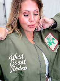 West Coast Rodeo Embroidered Bomber Jacket