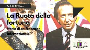 Gira la ruota per vedere quale sarà la prossima casella. Tv Box Revival La Ruota Della Fortuna Storia Di Un Fenomeno Internazionale L Asse Portante Della Trasmissione E Mike Bongiorno Tv Box