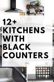 Get the pinterest browser button save ideas from around the web with one click. 12 Examples Of Black Kitchen Countertops In Beautiful Homes Craftivity Designs