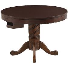 I should have purchased the beige. Bowery Hill 5 Piece 3 In 1 Round Poker And Bumper Pool Table Set In Brown Bh 1601879