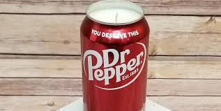 In september 2005, dr pepper introduced a new logo. Etsy Sells Dr Pepper Scented Candles