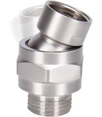 Hibbent All Metal Shower Head Swivel Ball Joint Adapter, Solid Brass,  Universal Showering Component, Brushed Nickel : Amazon.com.au: Home  Improvement