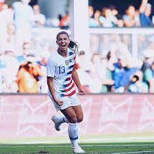 The Goat Alex Morgan Scored A Wild Hat Trick Today In The Uswnt Defeated Japan 4 2 In The Tourname Usa Soccer Women Soccer Girl Us Women S National Soccer Team