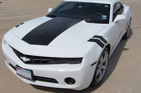 Black And White Camaro 2010 13 Camaro Center Stripe From Big Worm Graphix Camaro Camaro Car Chevy Vehicles
