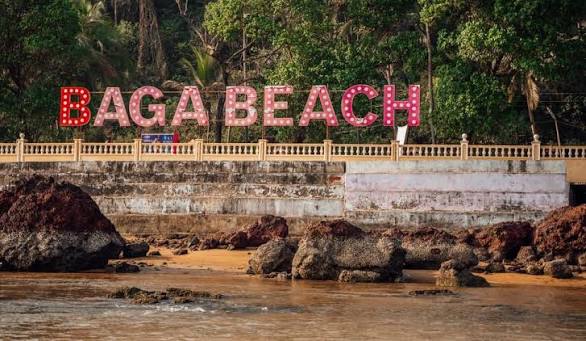Baga Beach in North Goa