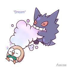 Gengar used Dream eater! My first art ...