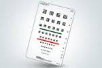 Visual Acuity E Chart Test Eye Test For Kids Vision With E