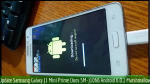 Update Samsung Galaxy J1 Mini Prime Duos Sm J106b Android 6 0 1 Marshmallow Youtube