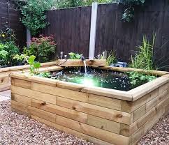 Raised Wooden Garden Ponds Made To Measure In 2020 Pond Design Ponds Backyard Garden Pond Design