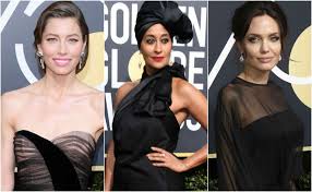 Oprah, nicole kidman, jessica chastain, halle berry, eva longoria, mariah carey, salma hayek, sarah jessica parker. Golden Globes Red Carpet Who Wore Black The Best And Worst Laredo Morning Times