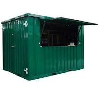 Mobile pop up shop - Barcontainer