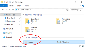 How To Clear Or Hide Recent Files In Windows 10 Explorer | Password Recovery