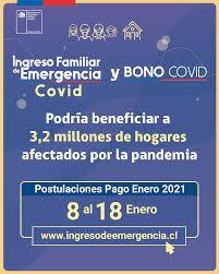Además de los bonos yo me quedo en casa y bono independiente, el gobierno. Chileatiende Fotos Facebook