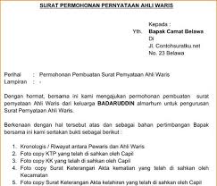 Demikian surat keterangan ahli waris ini dibuat untuk keperluan menutup dan mengambil tabungan rekening milik ibrahim said di bank rakyat indonesia (bri). 14 Contoh Surat Permohonan Santunan Kematian Kumpulan Contoh Surat