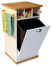 fabulous kitchen cart trash can