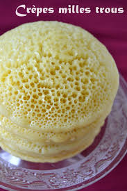 Baghrir Crepe Marocaine Milles Trous Recette De Baghrir Recettes De Cuisine Recette