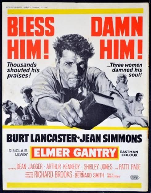 UWC Film Club - Elmer Gantry (1960) | Directed by Richard Brooks -  University Women's Club