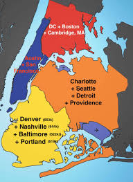 Trip summary there are 21 daily trains from baltimore to new york. These Maps Show Just How Big Nyc Is Compared To Other Cities
