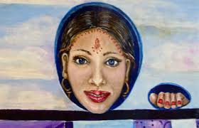 Hand-painted Art Furniture by Sally Eckert