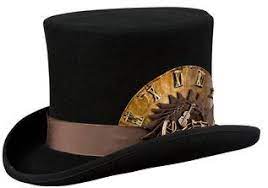 Hatman Jack S Steampunk Hat More Sleek Steampunk Hats Can Also Be Seen At Steampunk Emporium Http Ww Steampunk Hat Steampunk Accessories Steampunk Fashion