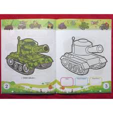 Mobil tempur ini berjalan dengan menggerakkan rantai dikedua sisi bawahnya yang berfungsi sebagai roda. Terampil Mewarnai Kendaraan Tempur Shopee Indonesia