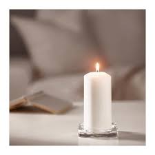 Fenomen Unscented Block Candle Natural Official Website Ikea Block Candles Candles Ikea Candles