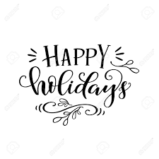 Happy new year 2021 concept, lettering on the beach and sea sunrise. Happy Holidays Lettering Royalty Free Cliparts Vectors And Stock Illustration Image 91965125