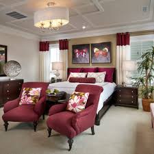 While burgundy curtains look striking paired with gray walls, a single block of the deep red color just on the windows sticks out like a sore thumb. Burgundy Bedroom Ideas And Photos Houzz