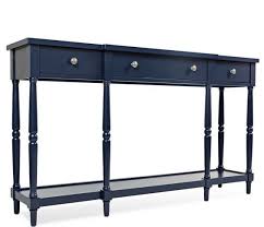 Gabriella Console In Navy Navy Kitchen Console Table Console