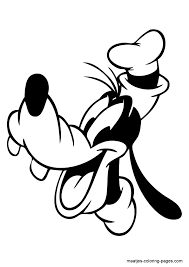 Black And White Mouse Cartoon Network Goofy Printable Coloring Pages Bing Images Goofy Disney Goofy Pictures Classic Cartoon Characters