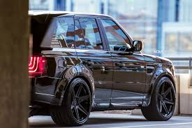 Black Range Rover Sport Adv6 Track Spec Cs 22x10 5 Front 22x12 Rear Finish Disc Matte Black Finish L Range Rover Black Range Rover Sport Range Rover