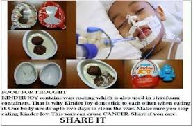 Sebenarnya saya kasihan juga pada palung, dan pernah kala kami menonton televisi di rumah ipah sahabat saya, melihat iklan kinder joy yang menggiurkan. Anak Anda Suka Makan Kinder Joy Hati Hati Ternyata Makanan Ini Sangat Berbahaya Inilah Bahaya Makanan Anak Kinder Joy Tolong Share Ya