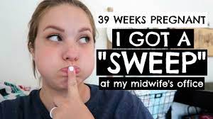 Did It Work Cervical Sweep At 39 Weeks Youtube