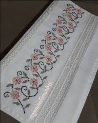 Ve Yine Yeniden Sonuna Gelinen Guzellikle Etamin Kasnak Goblen Kanevice Sun Cross Stitch Rose Cross Stitch Patterns Flowers Cross Stitch Flowers