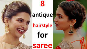If you're looking for a new short hairstyle or would like to cut your long hair, have a look at these classy short hairstyles that will offer you inspiration in finding your perfect short hairdo. 8 Beautiful Hairstyle For Saree Ladies Hair Style Hairstyles For Short Hair Hairstyles Youtube