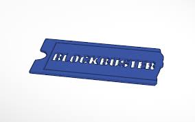 Archive with logo in vector formats.cdr,.ai and.eps (124 kb). Blockbuster Logo Tinkercad