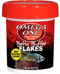 Omega One Betta Buffet Flakes Fish Food 28 Oz Jar Chewy Com