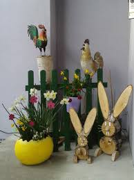 Osterdeko Aussen Haustur Osterdeko Ostern Deko Weihnachtsideen