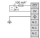 TM3AI4 / TM3AI4G Wiring Diagram