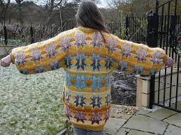 The content is identical to glorious knits. Ravelry Outlined Star Jacket Pattern By Kaffe Fassett