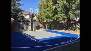 Get the court that fits your family. How To Build A Backyard Basketball Court Youtube