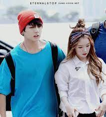 Fanship seulgi và irene red velvet thành sách, bao giờ tới jungkook bts? Irene X Jungkook Girl Couple Cute Couples Bts Girl