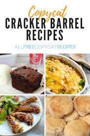 Get the best deal for cracker barrel christmas & winter serving plates from the largest online selection at ebay.com. 30 Copycat Cracker Barrel Recipes Allfreecopycatrecipes Com