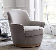 Larkin Upholstered Swivel Armchair Swivel Armchair Swivel Chair Living Room Armchair