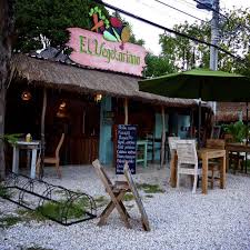 A partir de ayer ya hay opción de tacos de pescado y camarón. cafetería en tulum, quintana roo El Vegetariano Tulum Restaurant Happycow