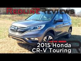 It features useful tech like a rearview camera, a usb port, and bluetooth. 2015 Honda Cr V Touring Redline Review Youtube