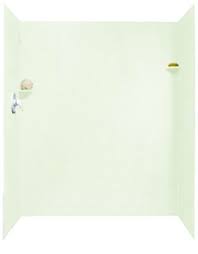 The best tub surround of 2021. Products A0888 Swanstone Solid Surface Shower Wall Kit 32 X 60 X 72 Bisque Plumbing Tubs Showers Shower And Tub Enclosures Walls